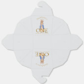 名前をカスタムするピーター1歳の誕生日ありがとう フェイバーボックス (見開き)