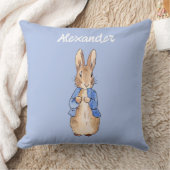 名前をカスタムするピーター・ザ・ウサギ クッション (ブランケット)