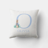 名前をカスタムするピーター・ザ・ラビット クッション (裏面)