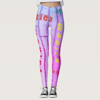 名前をカスタムするファッションレギンス レギンス