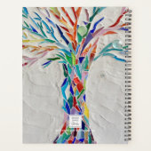 名前をカスタムするファミリーツリーミール プランナー手帳 (裏面)