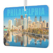 名前をカスタムするフィラデルフィア カーエアーフレッシュナー (左)