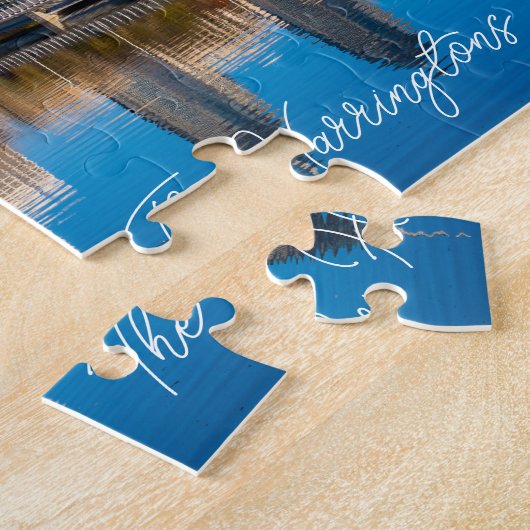 名前をカスタムするフィラデルフィア ジグソーパズル (側面)