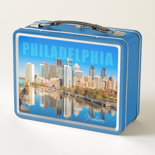 名前をカスタムするフィラデルフィア メタルランチボックス (裏面)