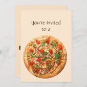 名前をカスタムするフェアリープリンセスバースデーパーティー 招待状 (正面/裏面)