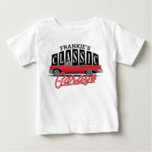 名前をカスタムするフェイクネオン1950のクラシック車庫