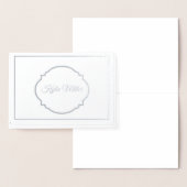 名前をカスタムするフォイルノートカード 箔カード (ディスプレー)