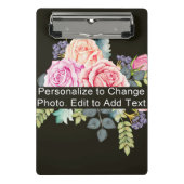 名前をカスタムするフォトアートワークスクールオフィスホーム ミニクリップボード (正面)