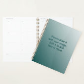 名前をカスタムするフォトアートワークスクールオフィス懸命カバー プランナー手帳 (ディスプレー)