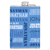 名前をカスタムするフラスコ フラスク (裏面)