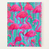 名前をカスタムするフラミンゴプランナー プランナー手帳 (裏面)