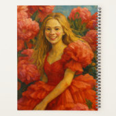 名前をカスタムするフローラプランナー プランナー手帳 (裏面)