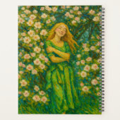 名前をカスタムするフローラプランナー プランナー手帳 (裏面)