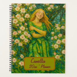 名前をカスタムするフローラプランナー プランナー手帳