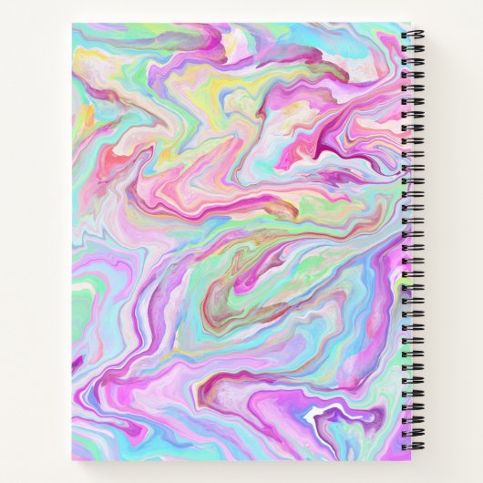 名前をカスタムするフロー仕訳帳で実行 ノートブック (裏面)