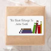 名前をカスタムするブックラベル ラベル (インサイチュ)