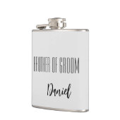 名前をカスタムするブラザーオブグルームフラスコ フラスク (左)