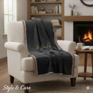 名前をカスタムするブランケット心地よいとスタイル スローブランケット