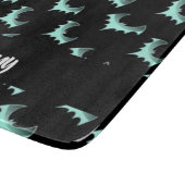 名前をカスタムするブルーこうもり カッティングボード (角)