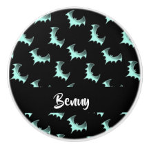 名前をカスタムするブルーこうもり