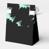 名前をカスタムするブルーこうもり フェイバーボックス (裏面サイド)