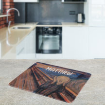 名前をカスタムするブルー絵を描オレンジの悲鳴