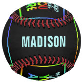 名前をカスタムするプライドソフトボール ソフトボール (正面)