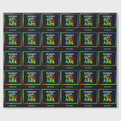 名前をカスタムするプライド包装紙 ラッピングペーパー (フラット)