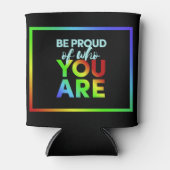 名前をカスタムするプライド缶冷却器 缶クーラー (正面)