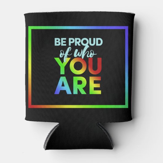 名前をカスタムするプライド缶冷却器 缶クーラー (正面)