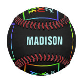 名前をカスタムするプライド野球 野球ボール (正面)