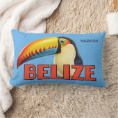 名前をカスタムするベリーズトゥーカン ランバークッション (ブランケット)