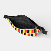 名前をカスタムするベルギー国旗 ファニーパック (見開き)