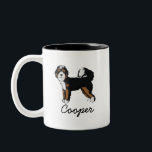 名前をカスタムするベルネドードル写真 ツートーンマグカップ<br><div class="desc">名前をカスタムするベルネドードルフォトマグ</div>