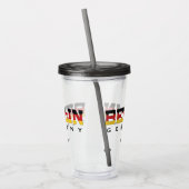 名前をカスタムするベルリンドイツ アクリルタンブラー (左)