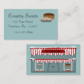 名前をカスタムするベーカリー名刺 名刺 (正面/裏面)