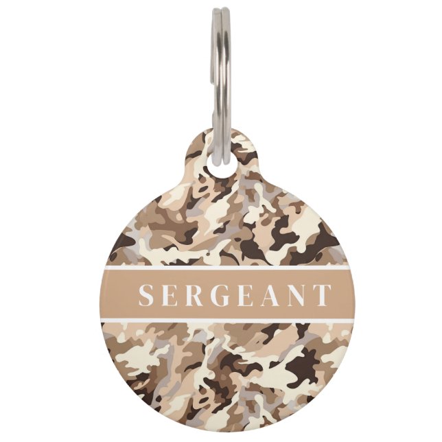 名前をカスタムするペットタグ ペット　ネームタグ (正面)