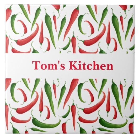 名前をカスタムするペッパーズトリベットタイル タイル (正面)