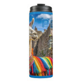 名前をカスタムするペルーラマ タンブラー (正面)