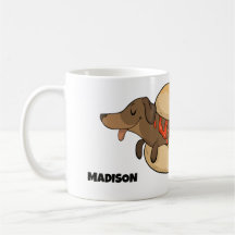 名前をカスタムするホットドッグ