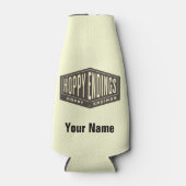 名前をカスタムするホッピーEndingsビールボトルクール ボトルクーラー (正面)