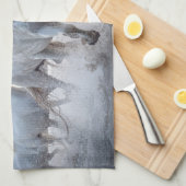 名前をカスタムするホワイトホース キッチンタオル (四つ折り)