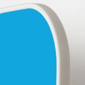 名前をカスタムするホワイトモノグラムヘックスピックボールパドル ピックルボールラケット (左詳細)