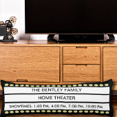 名前をカスタムするホームムービーシアターマーキーパーソナル ボディピロー