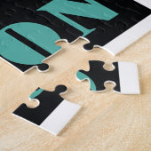 名前をカスタムするボストンマサチューセッツ ジグソーパズル (側面)