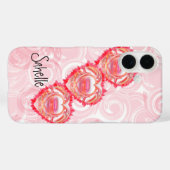 名前をカスタムするボロボロハート Case-Mate iPhoneケース (裏面 (横))