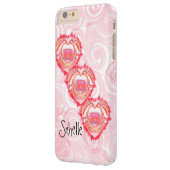 名前をカスタムするボロボロハート Case-Mate iPhoneケース (裏面左)