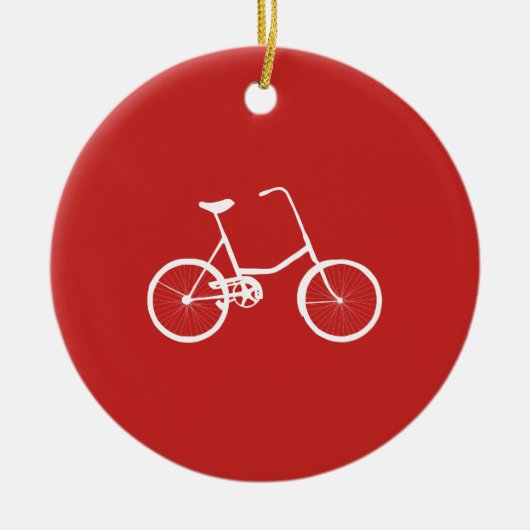名前をカスタムするボーイズ自転車 セラミックオーナメント (正面)