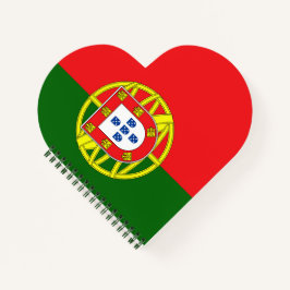 名前をカスタムするポルトガル国旗 ノートブック