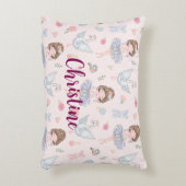 名前をカスタムするマイスウィートバレリーナ アクセントクッション (正面(垂直))